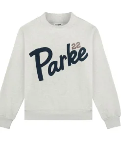 Parke Legacy Mockneck Sweatshirt – Heather Grey